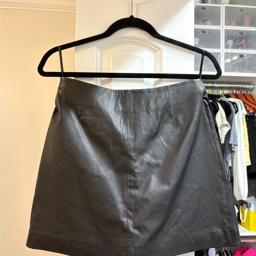 BB Dakota Black Mini Skirt